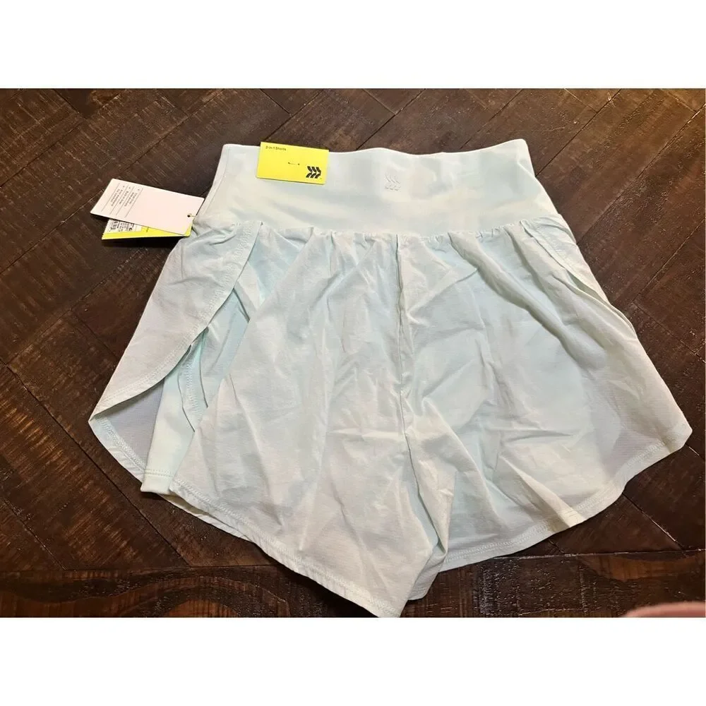 All in Motion 2 in 1 Shorts Size XS Sea Foam Green New